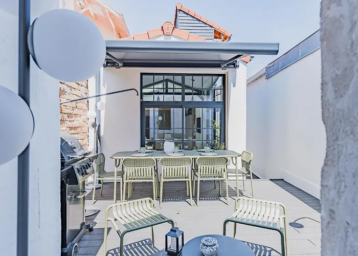 Arcachonnaise Au Centre D'arcachon Classee 3 Etoiles * Arcachon