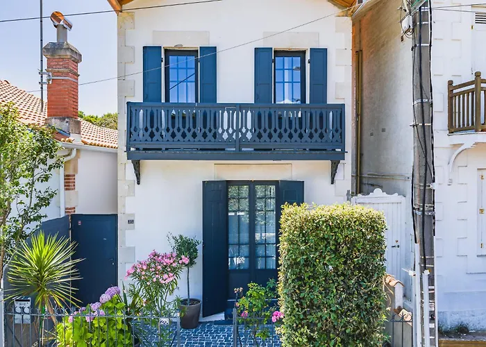 Вилла Arcachonnaise Au Centre D'arcachon Classee 3 Etoiles